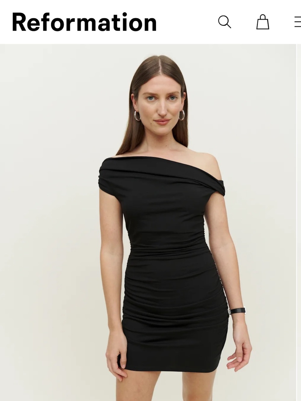 Reformation Raydon Knit Dress